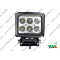 5 Polegadas 6PCS * 10W CREE 60W LED fora de estrada luz de nevoeiro à prova d&#39;água de alta potência para caminhão (NSL-6006S-60W)